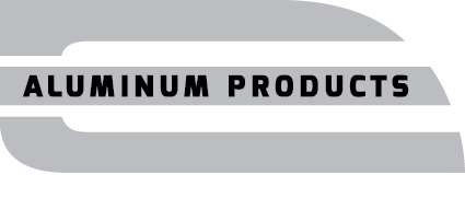 Aluminum products